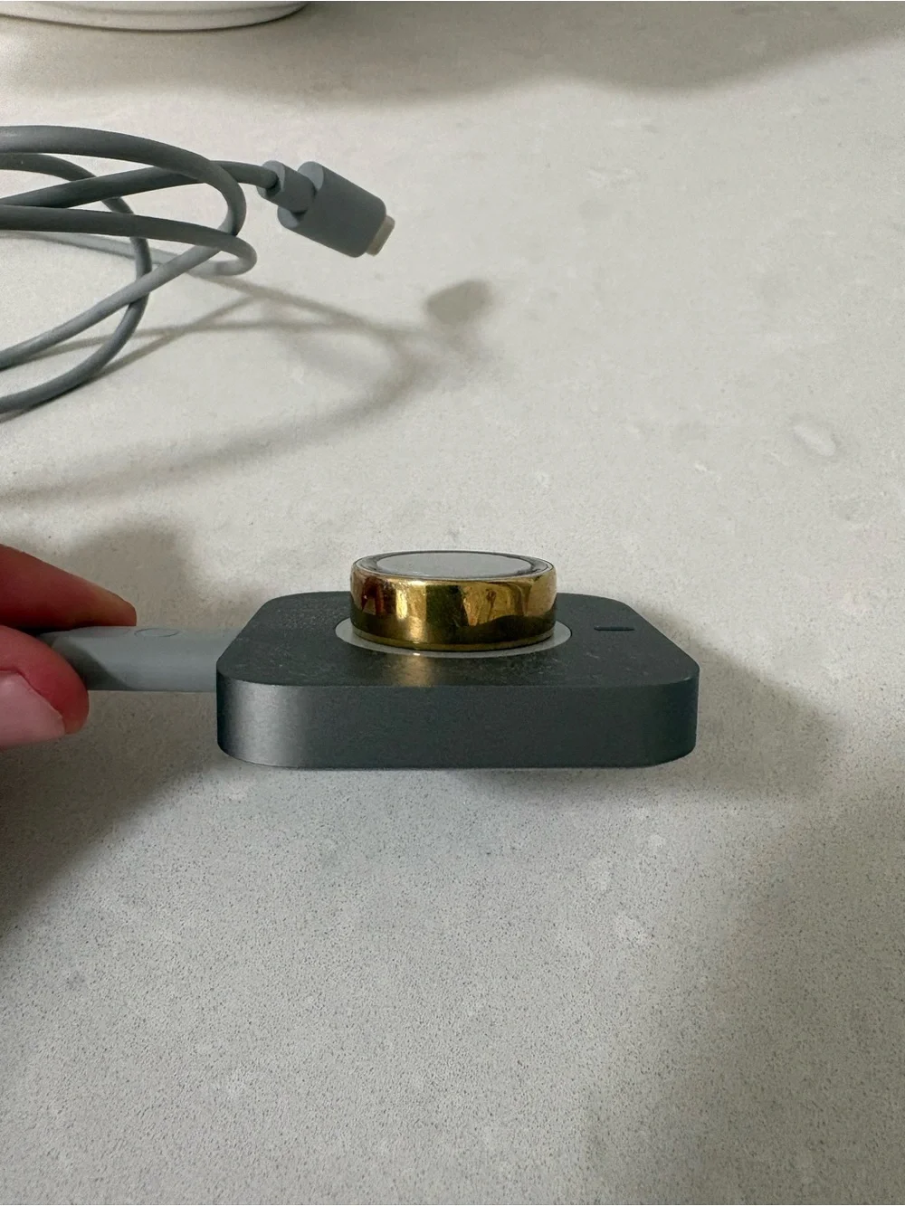 Oura Polished Gold Smart Health Ring